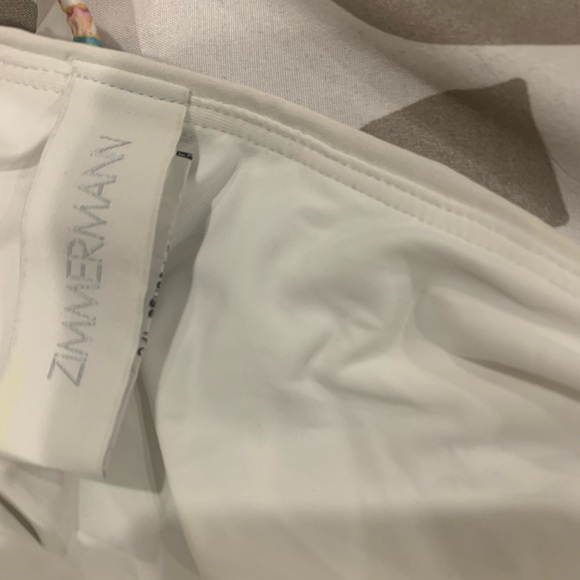 Zimmerman teddy belted plunge one piece bathing suit - size 1 - Picture 8 of 8